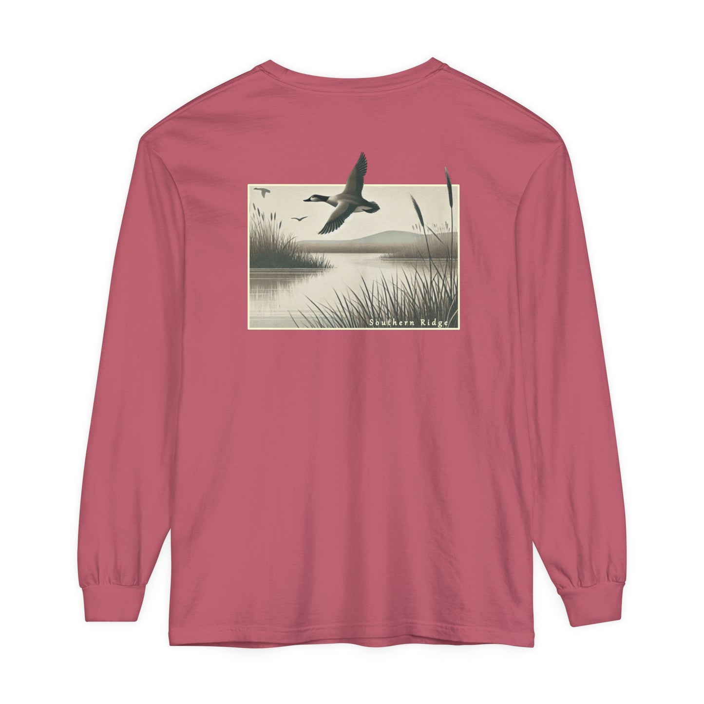 Adult Long Sleeve Tee Vintage Mallard