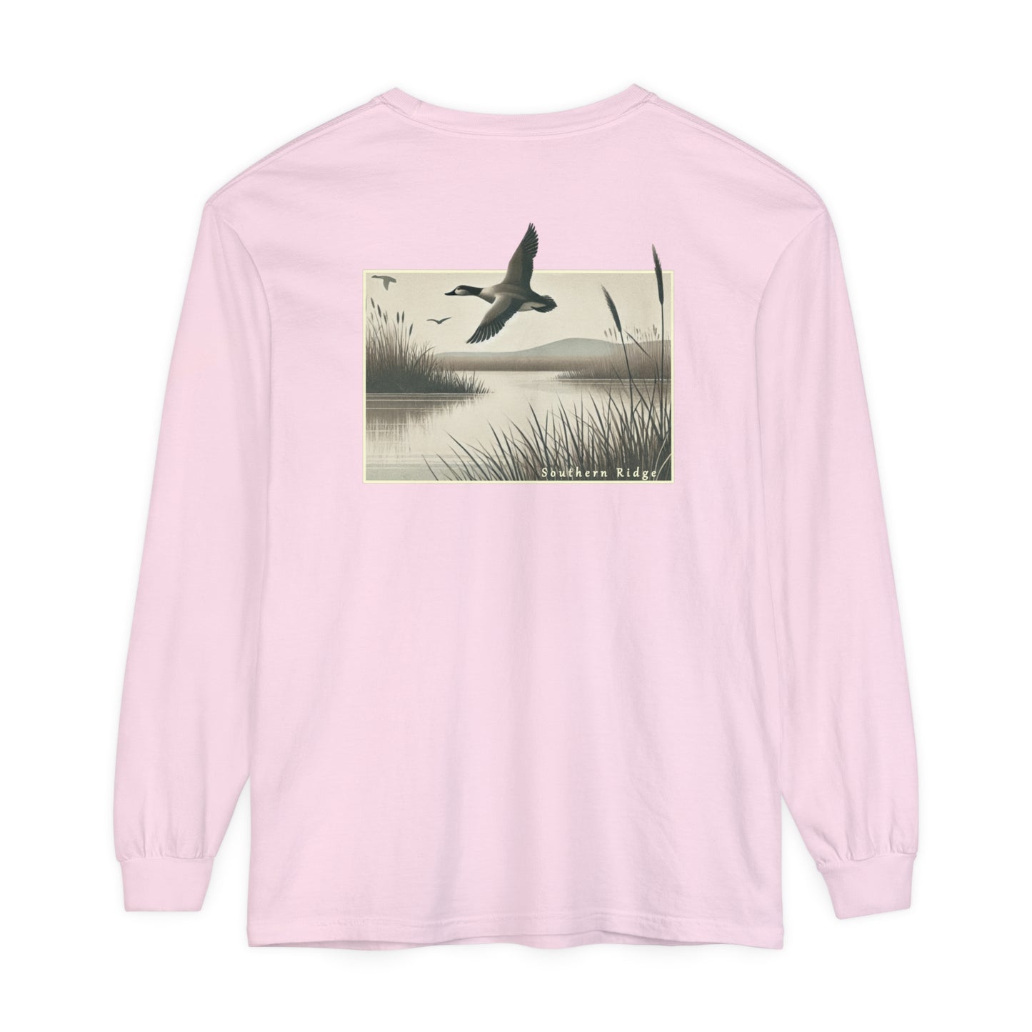 Adult Long Sleeve Tee Vintage Mallard