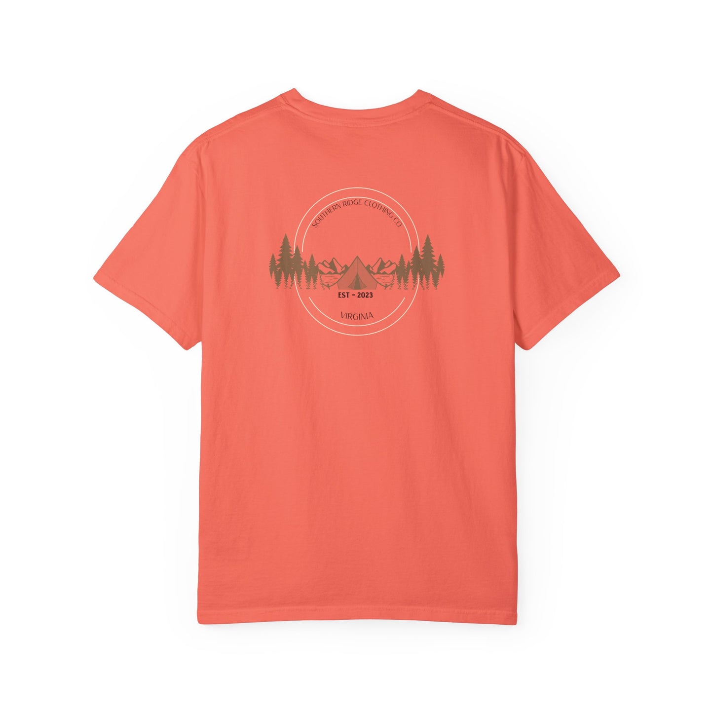 Adult Short Sleeve Tee Camping In The Woods by Southern Ridge Clothing Co