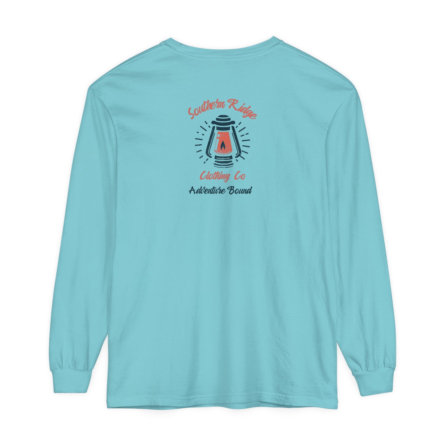 Adult Long Sleeve Tee Camping Lantern