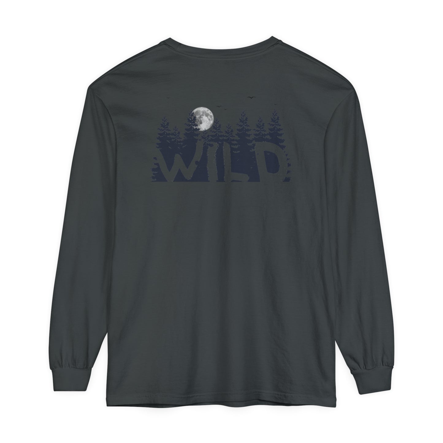 Adult Long Sleeve Tee Into The Wild