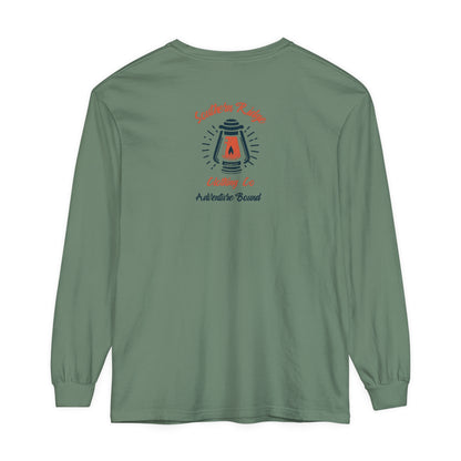 Adult Long Sleeve Tee Camping Lantern