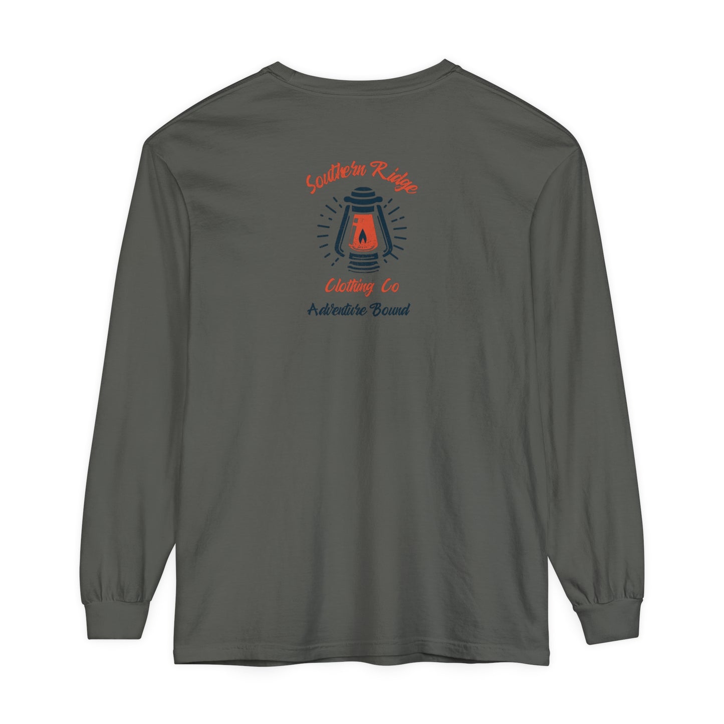 Adult Long Sleeve Tee Camping Lantern