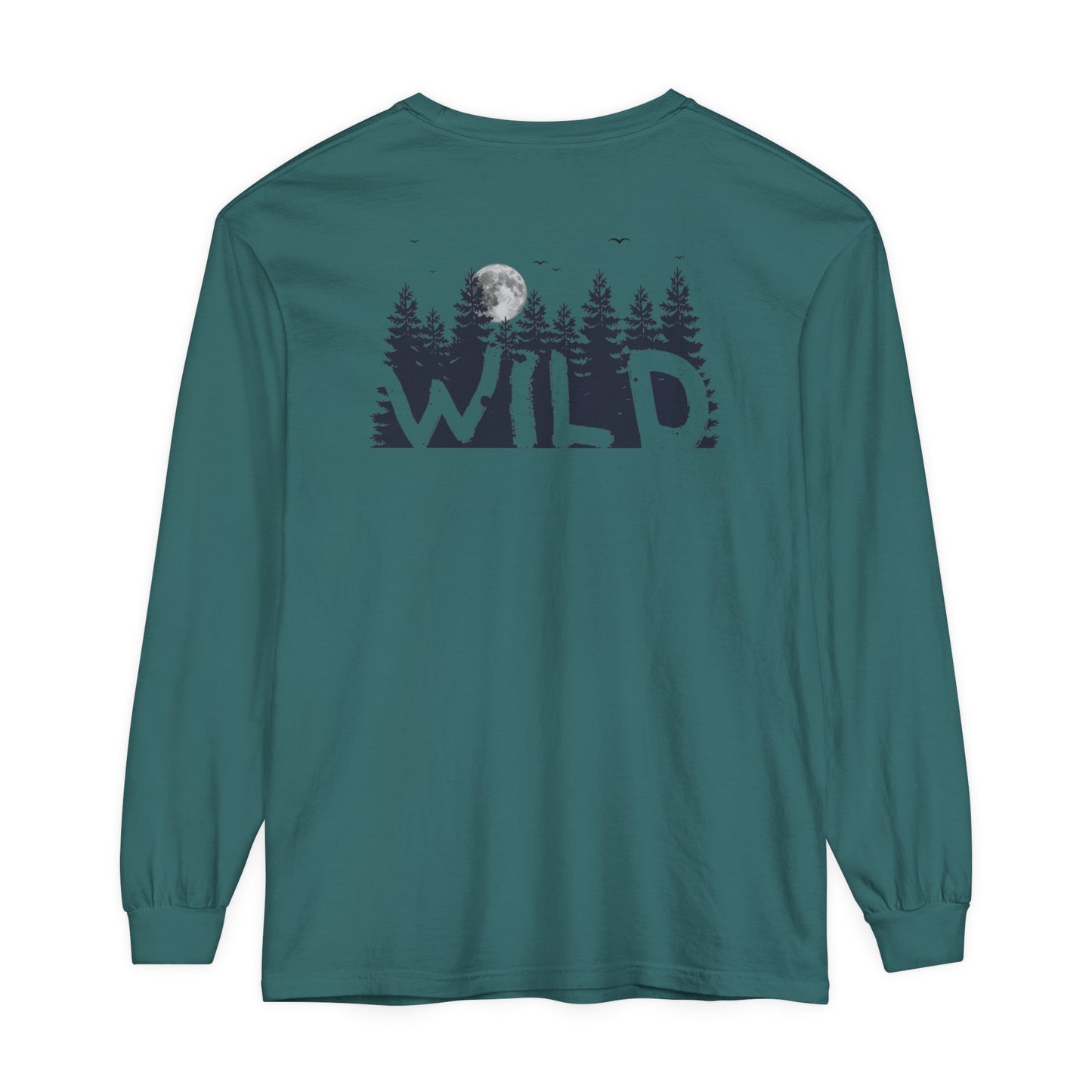 Adult Long Sleeve Tee Into The Wild