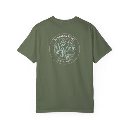 Adult Short Sleeve Tee Camping Around the Campfire